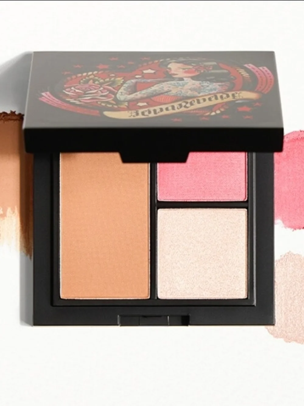 Reina Rebelde On Your Face Contour + Color Trio in Adorada 0.25oz BNIB
